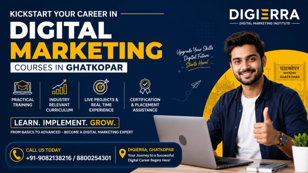The Best Digital Marketing Courses In Ghatkopar